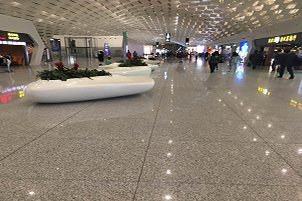 無機磨石地坪  車站&機場  候車室